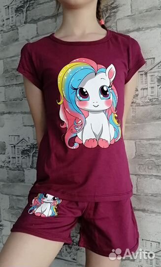 Комплект для девочки 4-8 лет