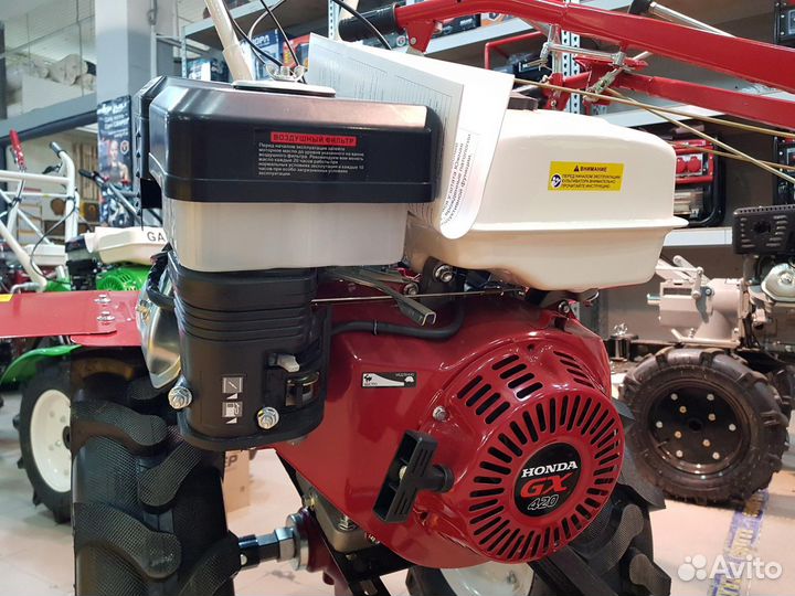 Мотоблок Honda GX420Pro 18лс+Плуг+фрезы