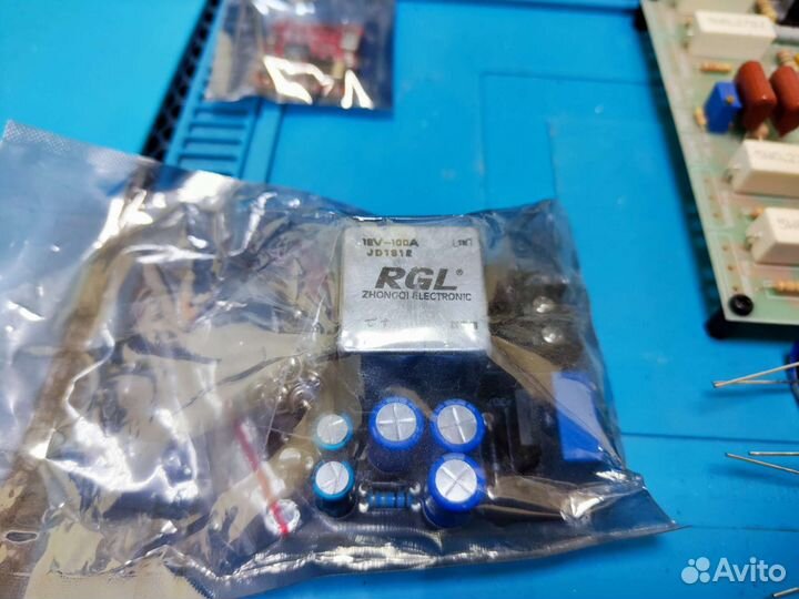 Комплектующие для сборки усилителя