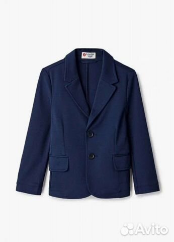 Пиджак школьный для мальчика Button blue