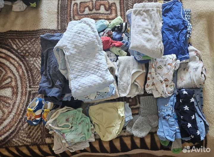 Детские вещи пакетом на мальчика 56 62