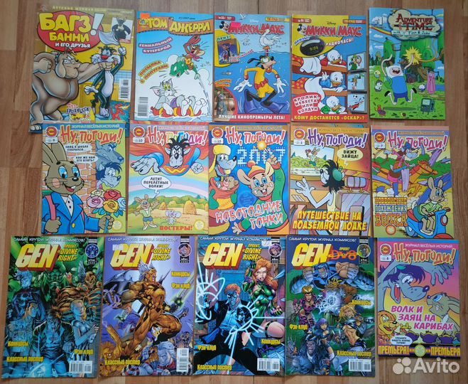 Журналы, комиксы