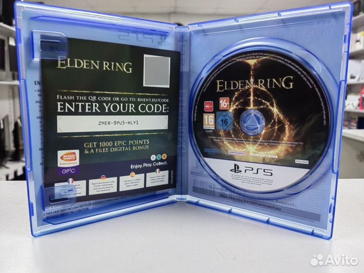 Диск Sony Playstation 5 Elden Ring