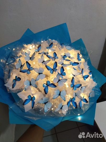 Букеты из бабочек