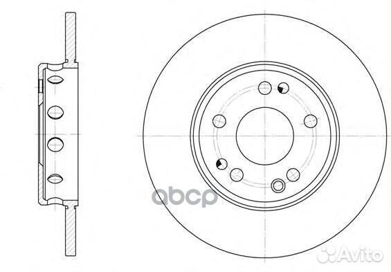 Тормозной диск 6059.00 Road house