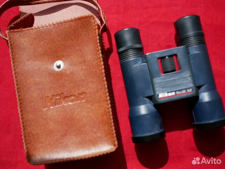 Японский десятикратный бинокль nikon защищенный