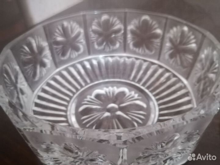 Вазы хрусталь СССР