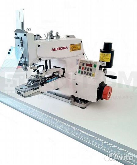 Пуговичная машина Aurora-1377D с прямым приводом