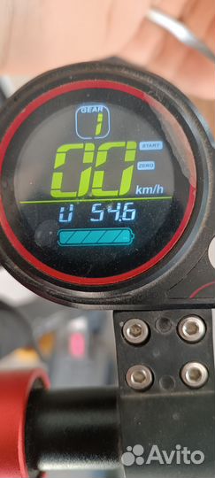 Самокат взрослый электрический бу