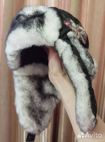 Шапка-ушанка «хаски» для мальчика dembohouse