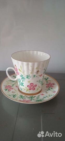 Чашка с блюдцем СССР