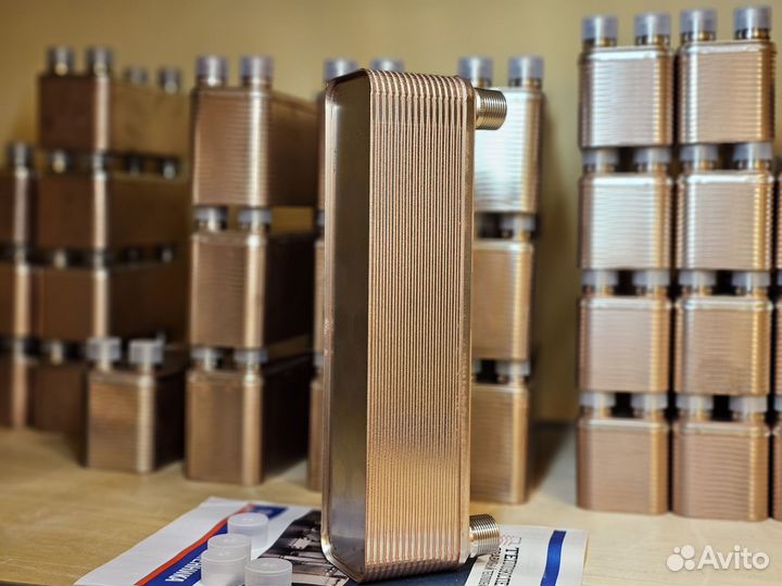 Пластинчатый теплообменник для снеготаяния 25 квт