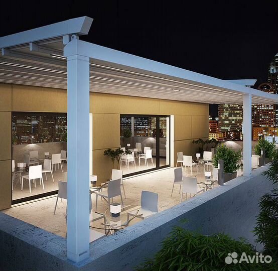 Навес для дачи, пергола, маркиза