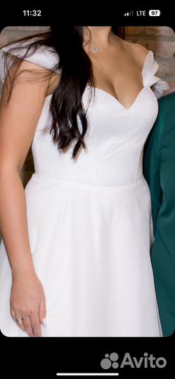 Свадебное платье 46 48