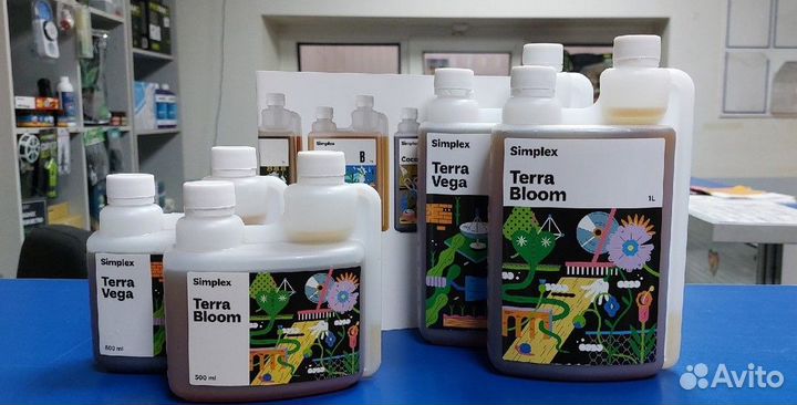 Удобрение для земли от Simplex Terra Vega Bloom