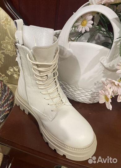 Ботинки зимние натуральная кожа 39