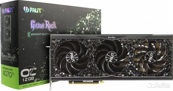 Видеокарта Palit RTX4070Ti GameRock OC