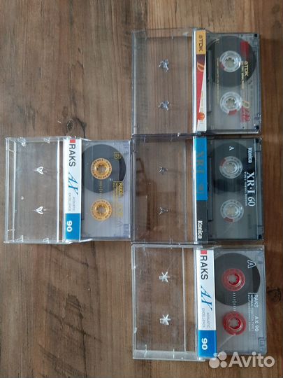 Аудиокассеты 10шт