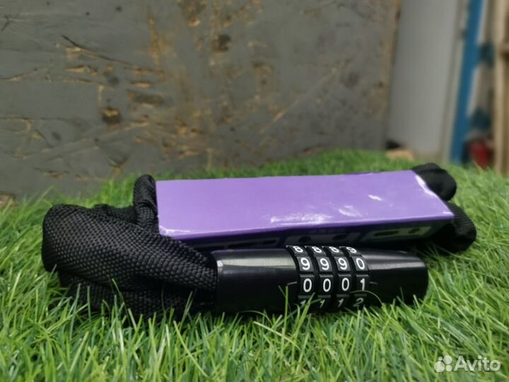 Велосипедный цепной замок на коде