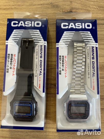 Электронные часы casio