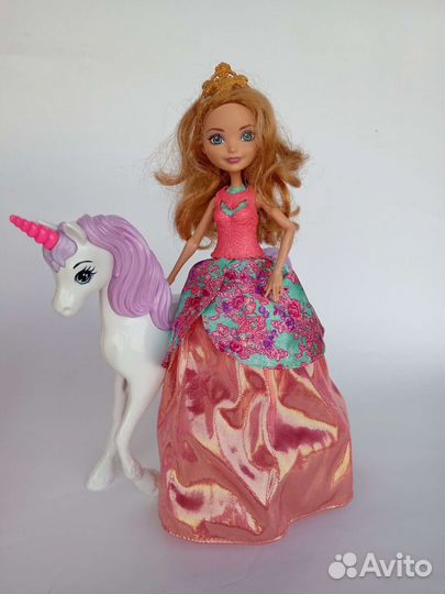 Карета для барби, карета с лошадью +подарок кукла