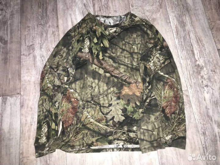 Лонгслив mossy oak real tree type