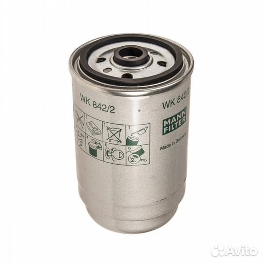 Mann WK842 Фильтр топливный 25639646