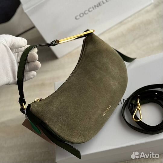 Сумка женская замшевая Coccinelle новая *Lux