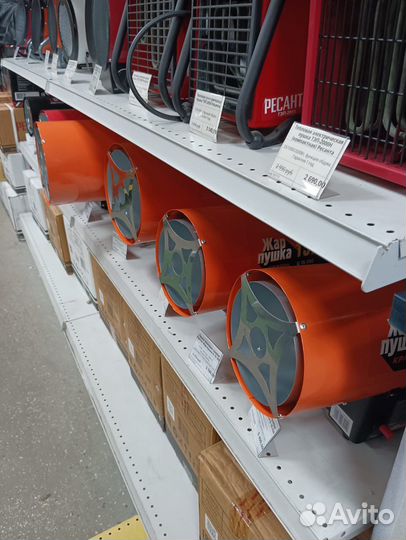 Пушка электрическая обогрев 40м2 E 2-300 L Кратон