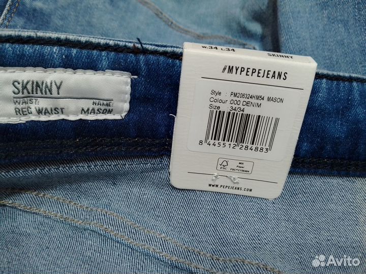 Продам джинсы мужские Pepe jeans