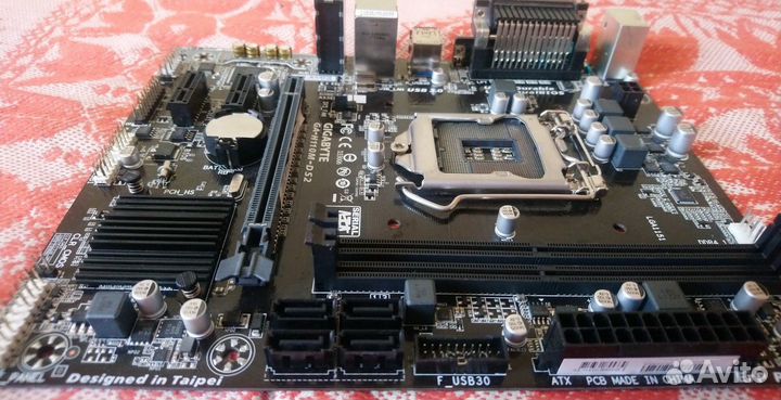 Плата Gigabyte GA-H110M-DS2, socket 1151 v.1