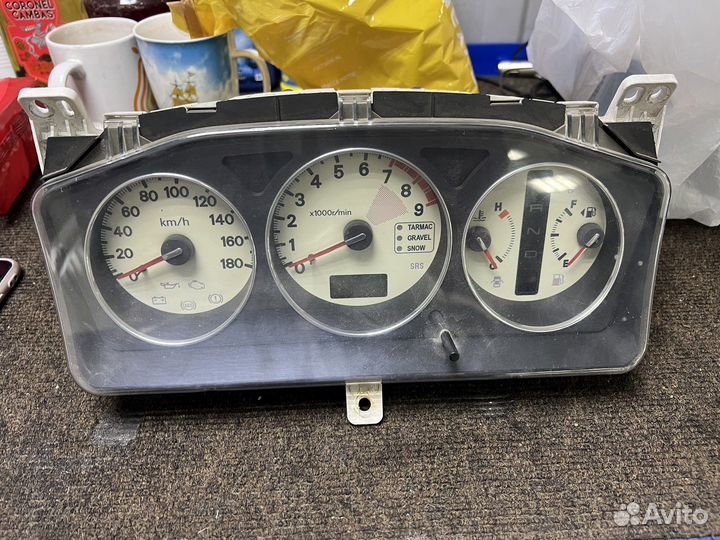 Приборка evo 7 gta