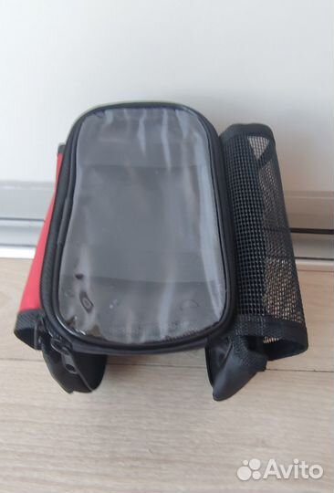 Велосумка на раму с чехлом для смартфона