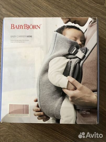 BabyBjorn Эрго-рюкзак Mini Cotton