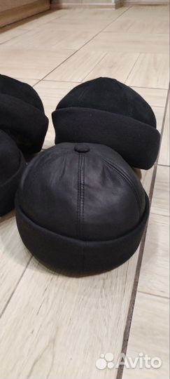 Шапка Кожа Мех