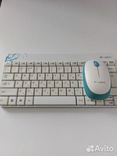 Клавиатура и мышь беспроводные Logitech mk 240