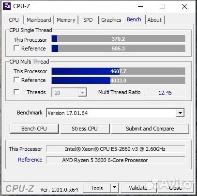 Комплект для пк X99 intel 2660v3 10ядер 16Гб DDR4