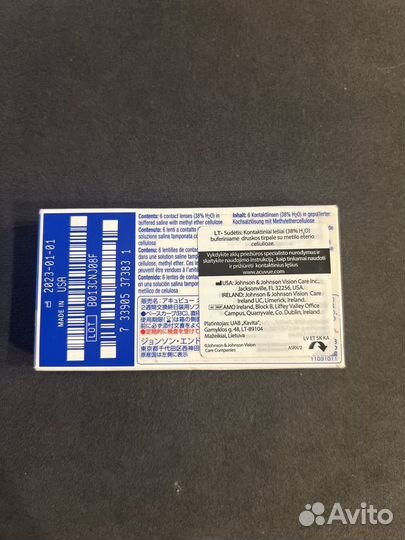 Линзы acuvue oasys for astigmatism