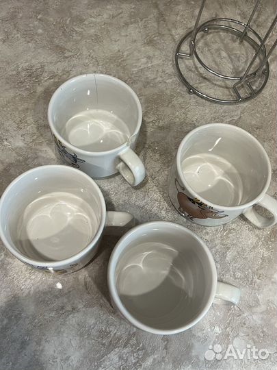 Кружки 4шт