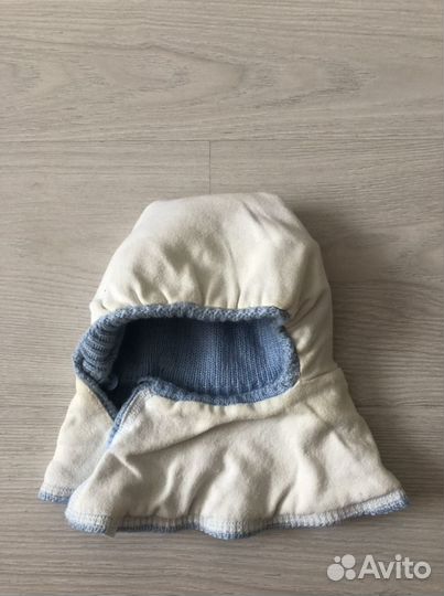 Шапка шлем для малыша