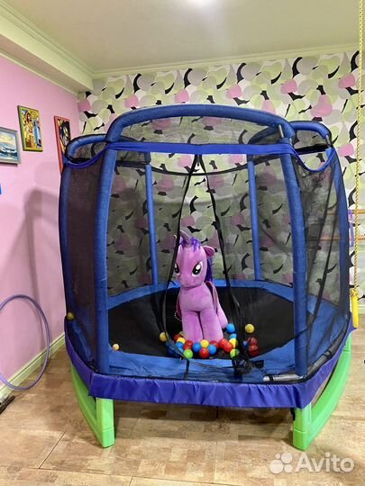Детский батут с сеткой Hastings