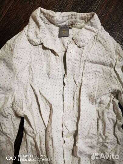 Рубашка для девочки 122-128