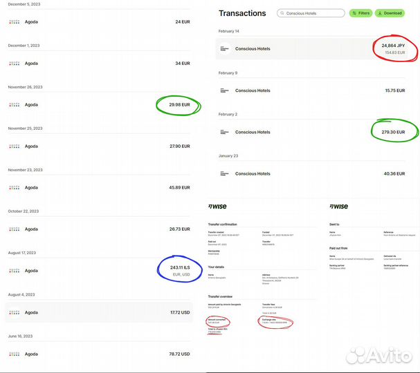 Оплата Booking Airbnb Agoda бронь заграницей отель