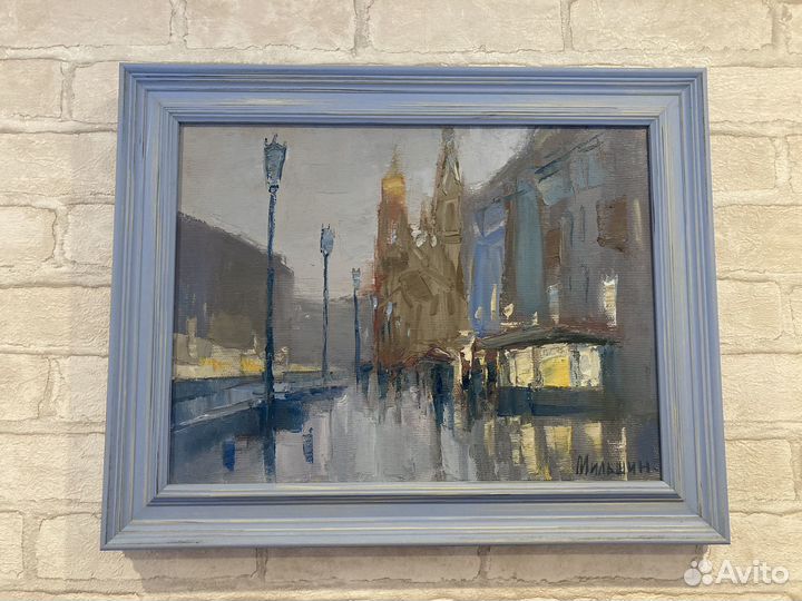 Картина маслом на холсте