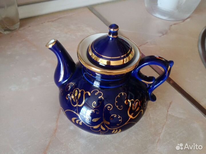 Чайник заварочный фарфоровый СССР