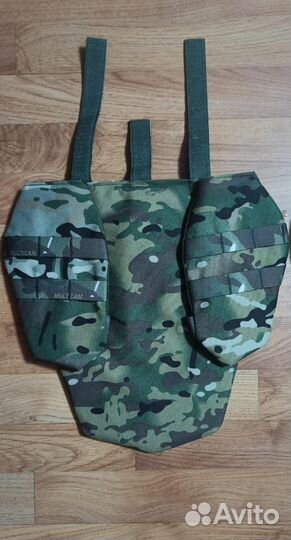 Напашник Клевер(защита паха) трехлистник бр2 олива