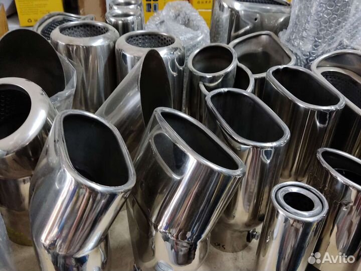 Насадка на глушитель нержавейка