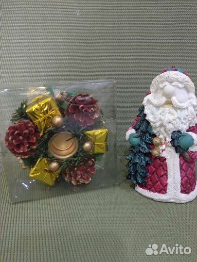 Новогодние подсвечники и сувениры