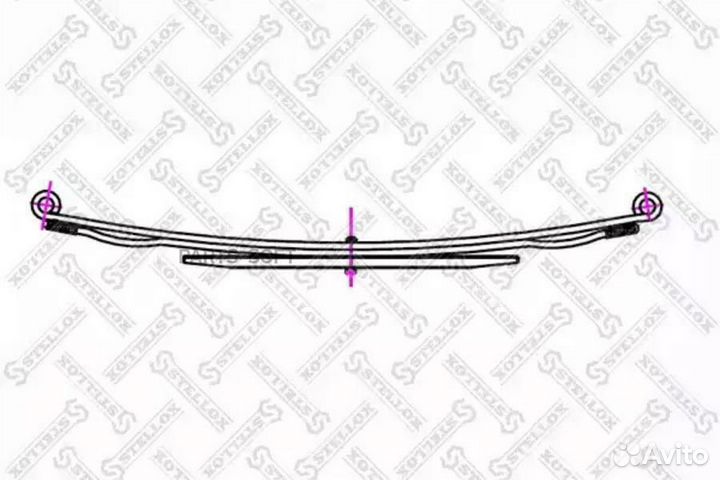 Рессора задн. 61 275 10 1200010SX