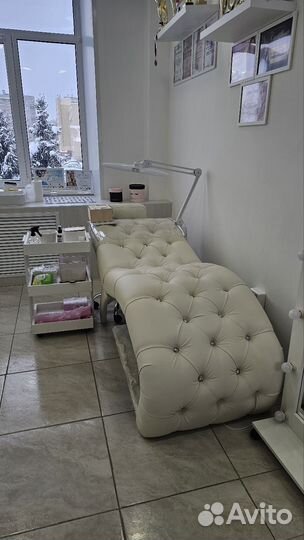 Кушетка для наращивания ресниц